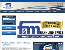 Tablet Screenshot of bankfm.com